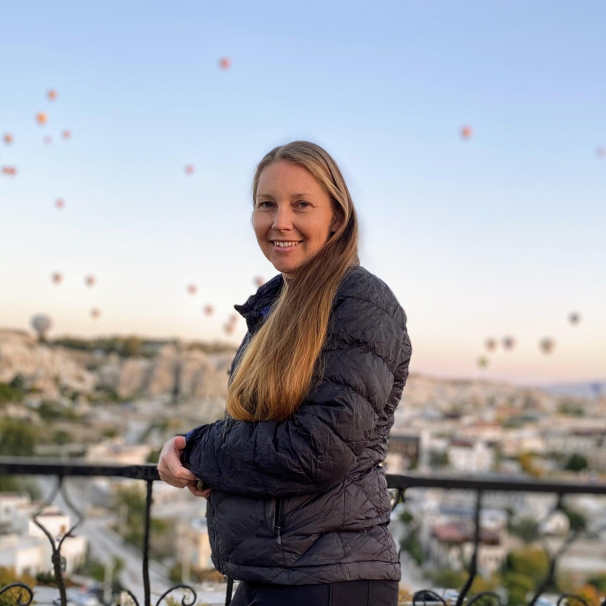 Hot air balloons over Cappadocia